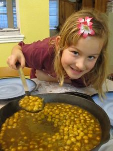 chick pea curry for kids
