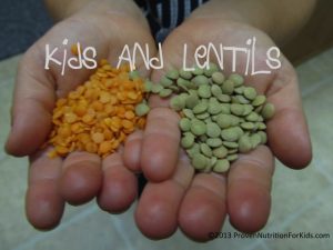 kids and lentils