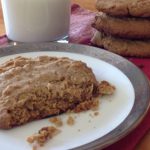 Classic crumbly peanut butter cookies