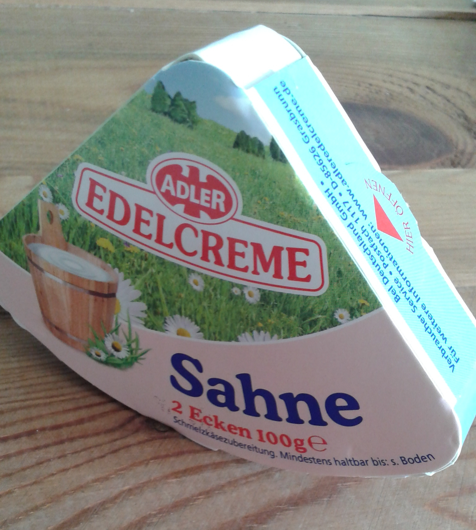 Sahne-Schmelzkase