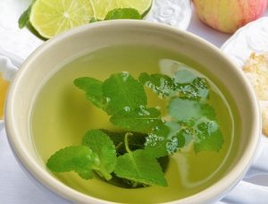 peppermint tea for stomach soothing