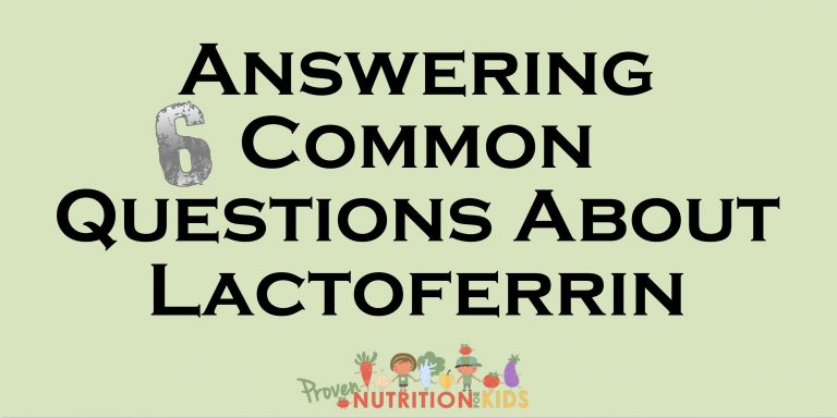 6 common questions about lactoferrin