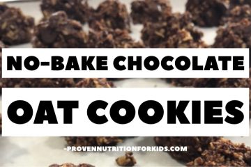 No Bake Chocolate Oat cookies