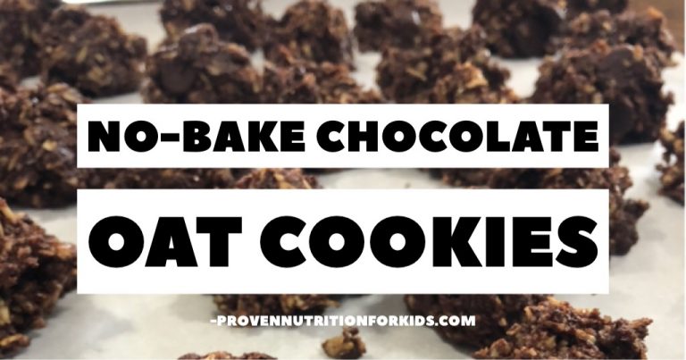 No Bake Chocolate Oat cookies