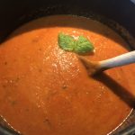 vegan tomato basil soup